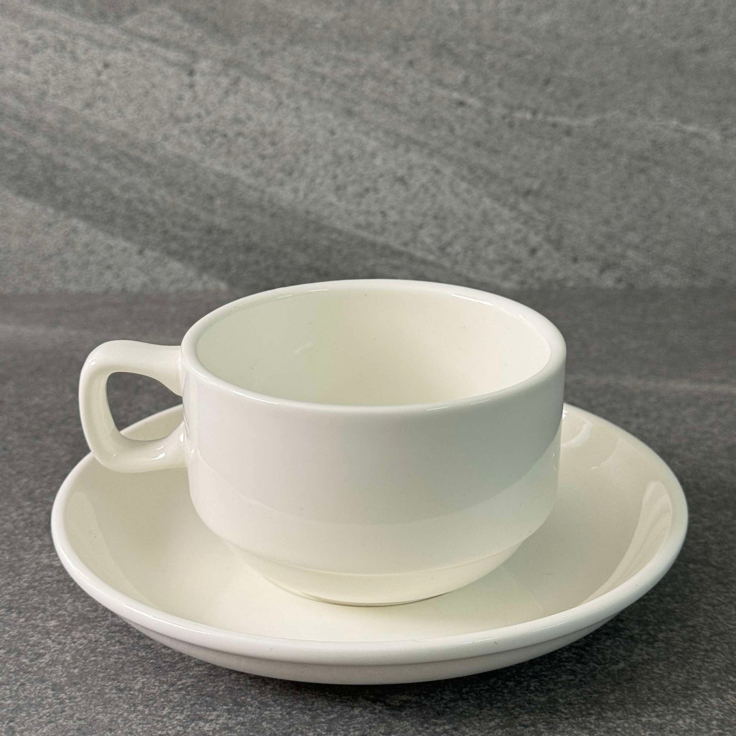 Ceramic Cup and Saucer 220ml