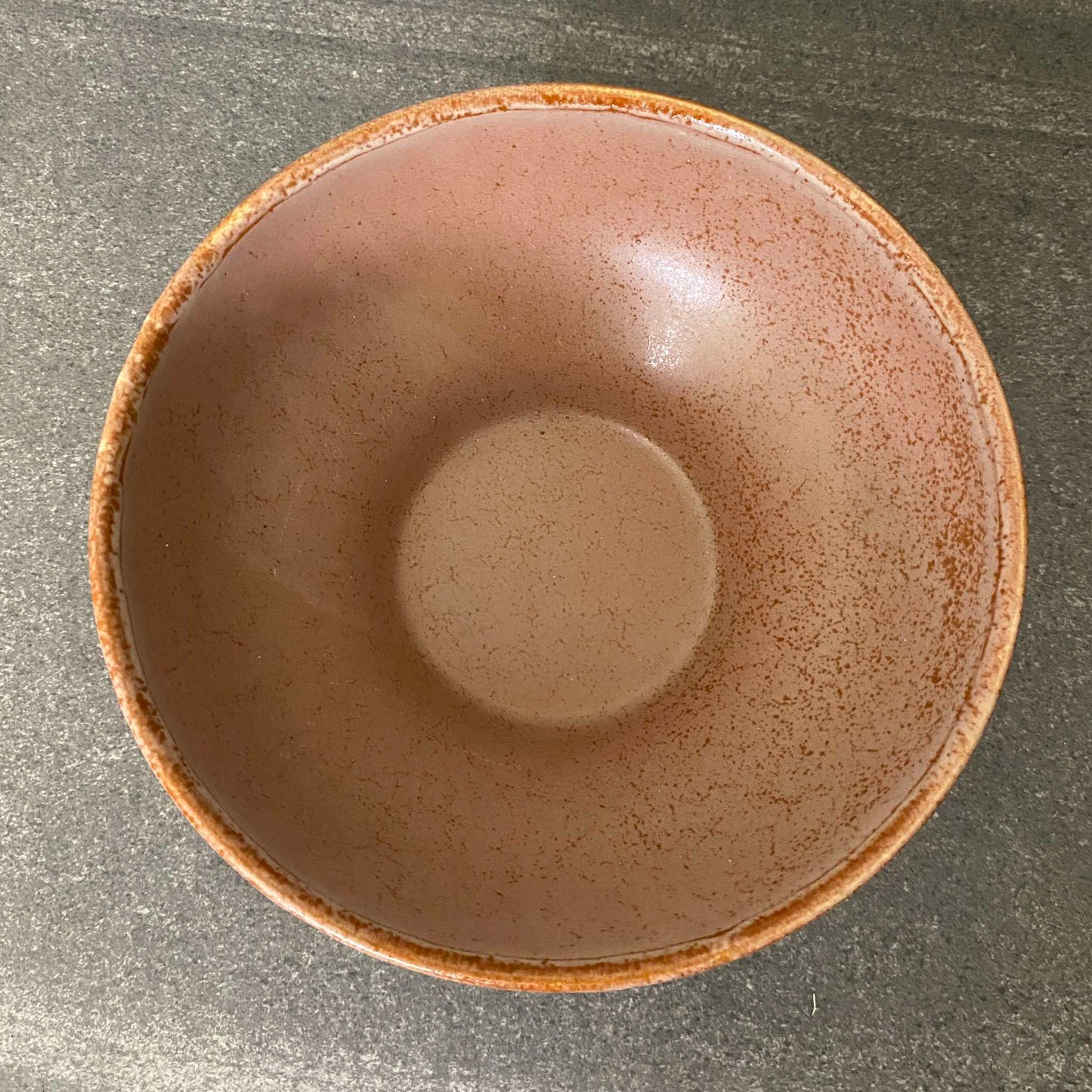 MURADITOHOME Brown 203 bowl 7x3 inch