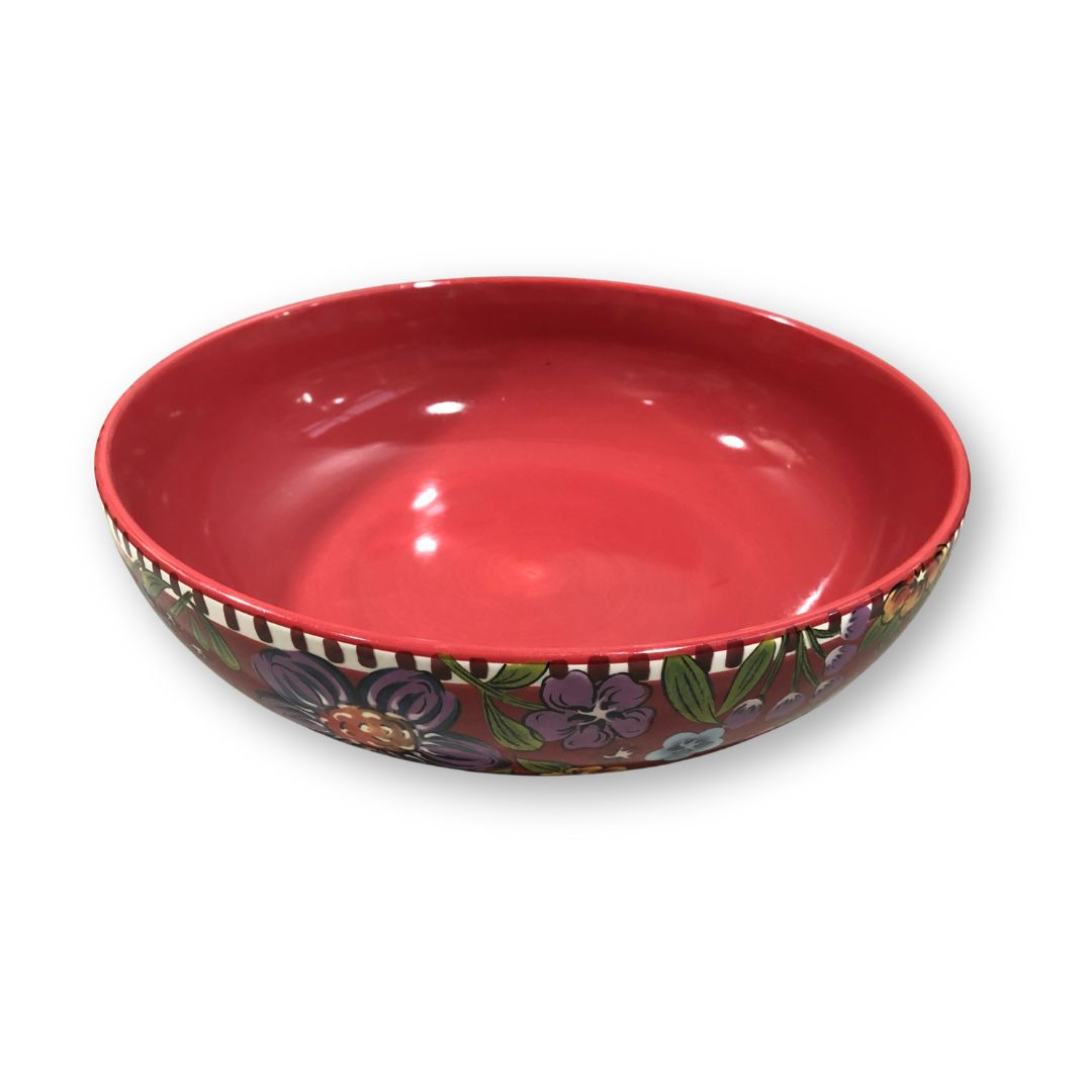Astoria Ceramic Serving Bowl 12x3.25 inch