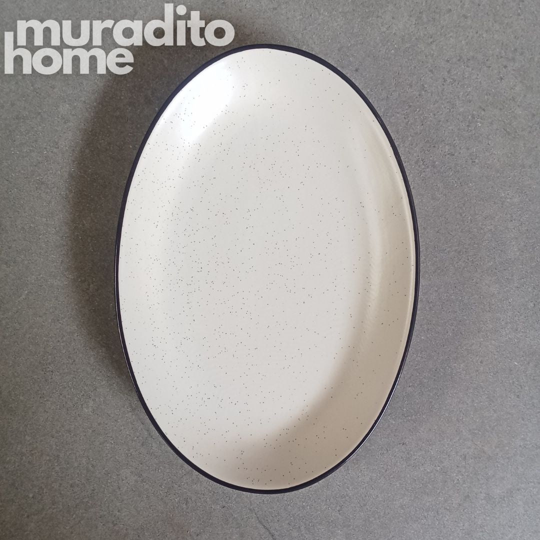 Serving Oval Dish 9x6.25x1 inches