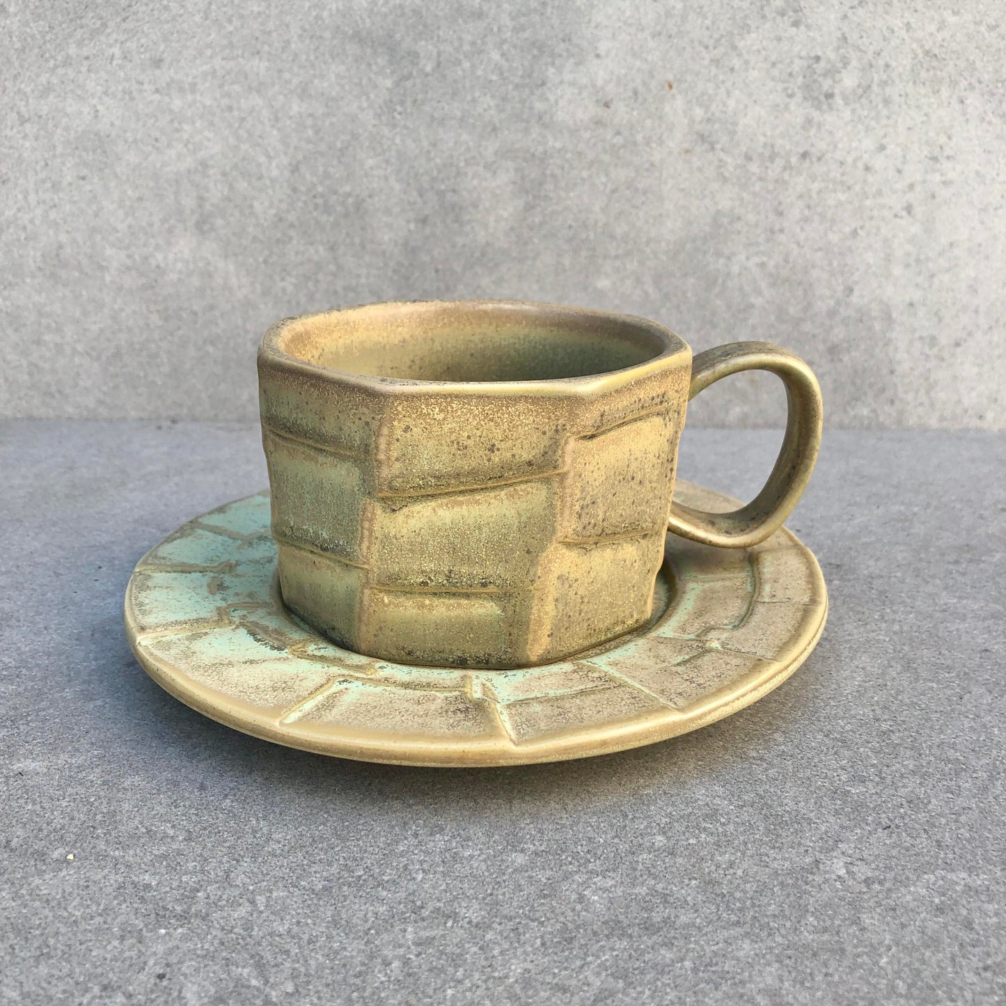 Garnet Ceramic Cup and Saucer 300 ml