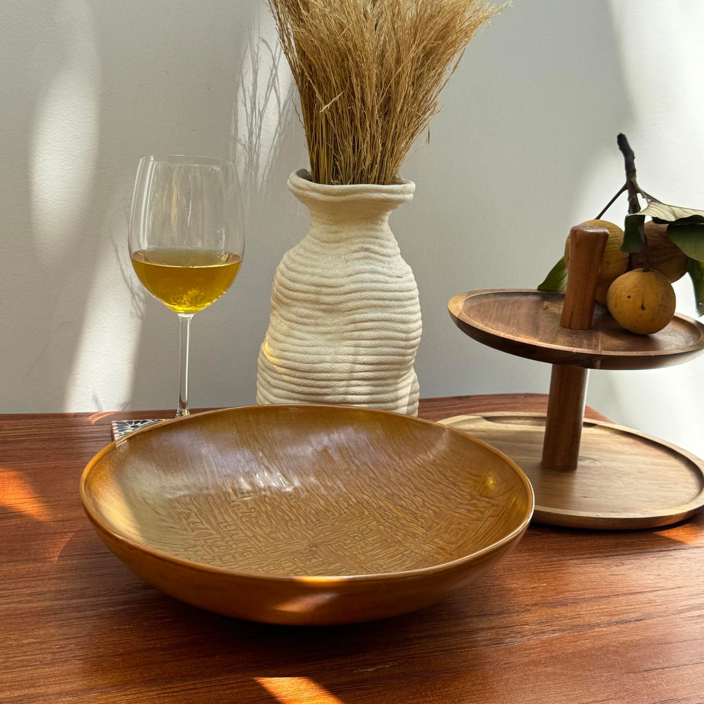MURADITOHOME Agate Ceramic Dinnerware Collection