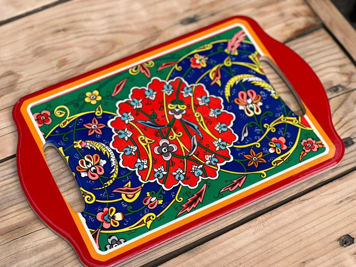 Trivet Morrocan Rectangular Cheeseboard 11x7 inch