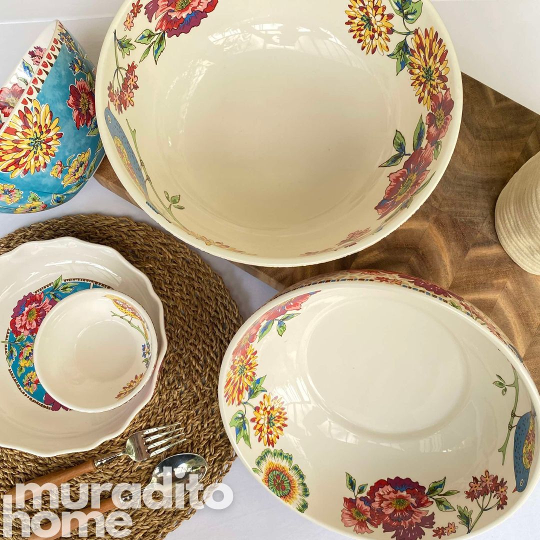 Konya Ceramic Bowl and Serving Bowl