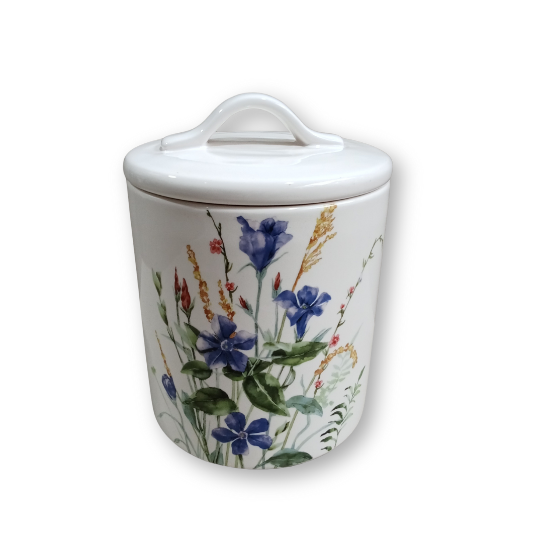 Afralia and Poppy Silicon Sealed Jar 5.75x4.75 inch