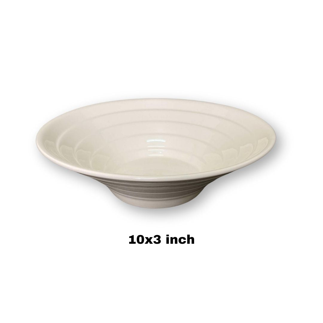 Stripe Salad Bowl