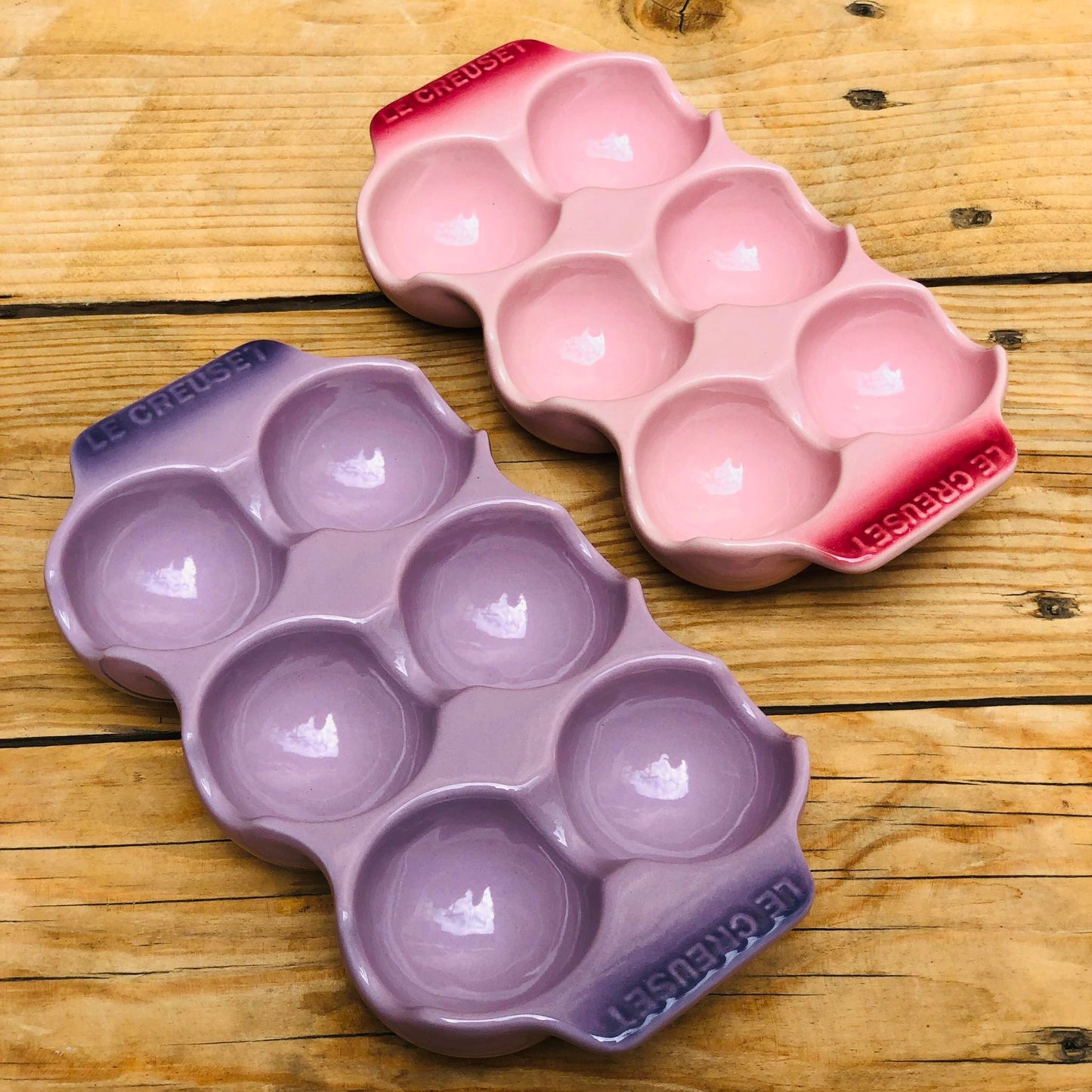 Le Creuset Ceramic Egg Tray Collection