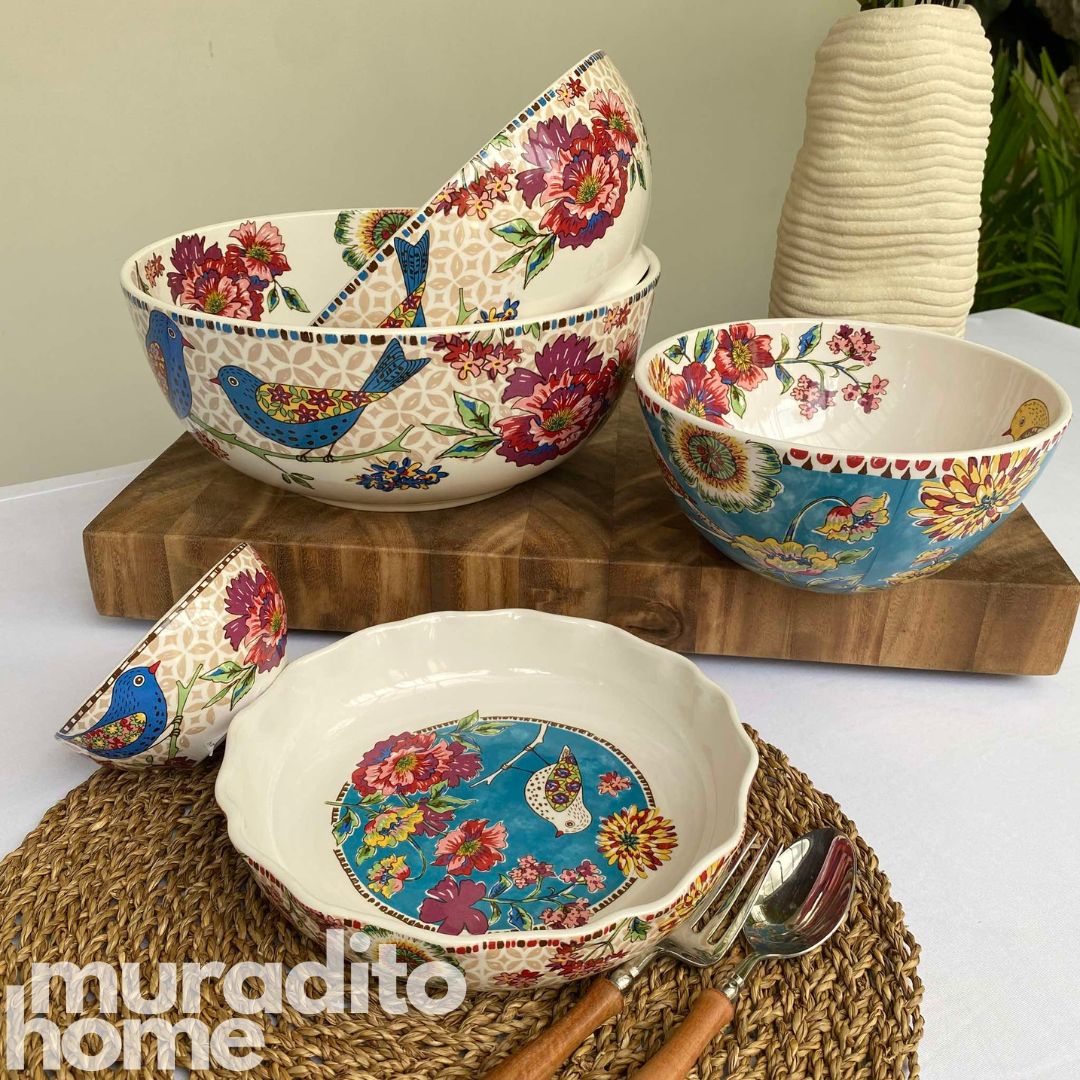 Konya Ceramic Bowl and Serving Bowl