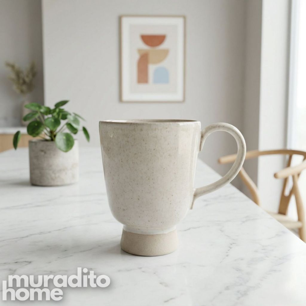 Muraditohome Amina Stoneware Mug 400 ml