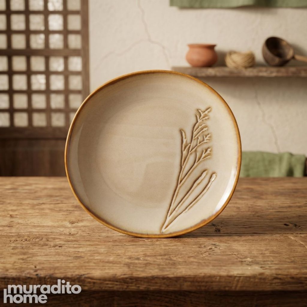 Muraditohome Premium Botanical Stoneware Dinnerware Collection