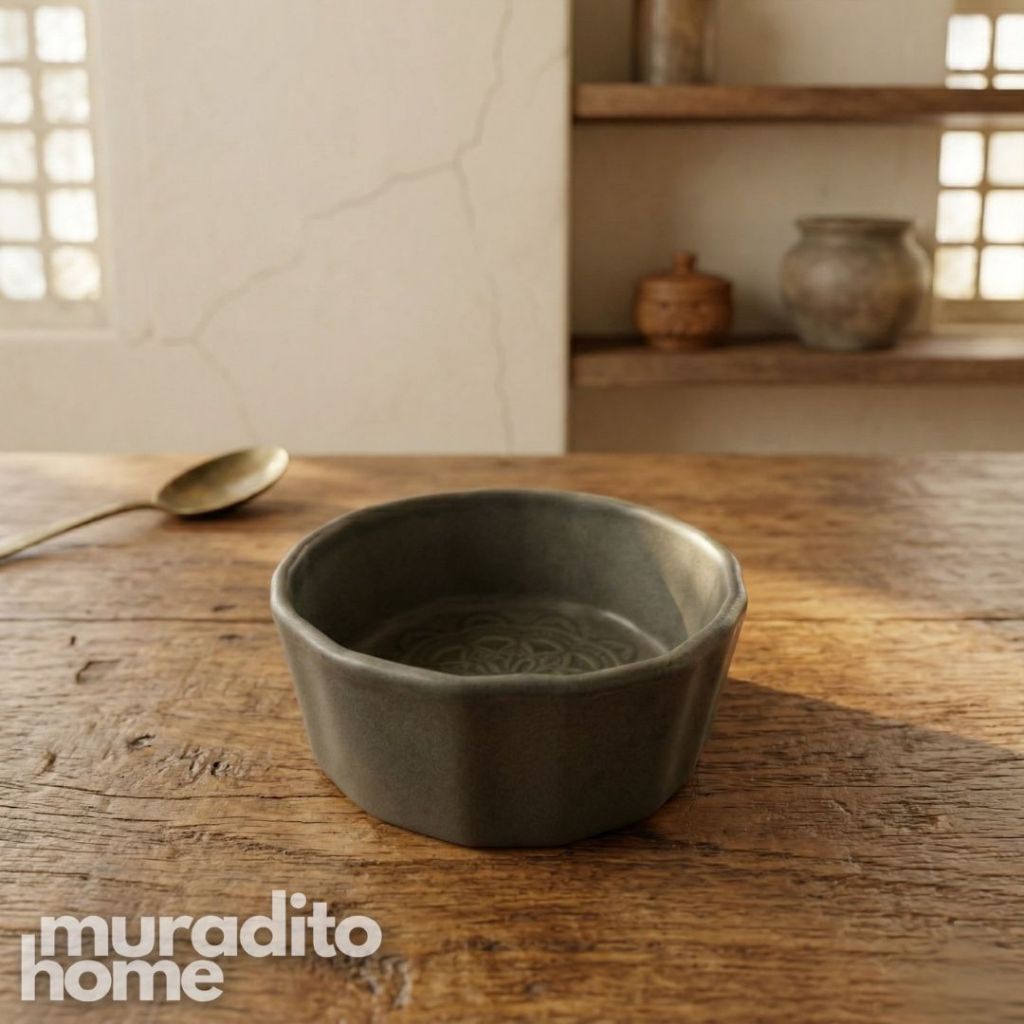 Muraditohome Delara Ceramic Dipping Sauce 4x1.5 in