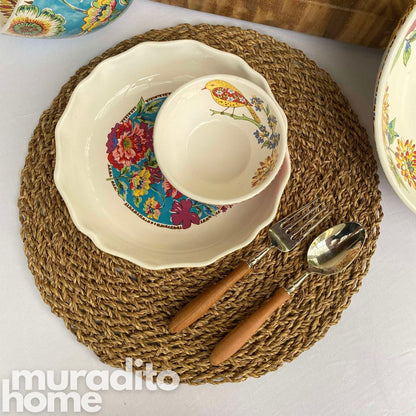 Konya Ceramic Bowl and Serving Bowl
