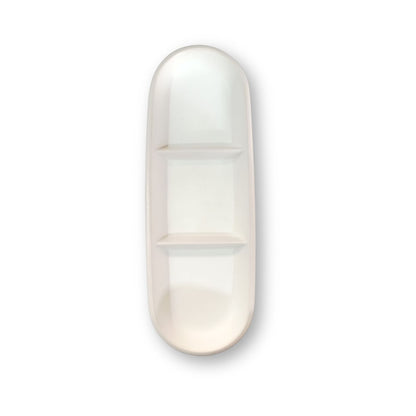 Ceramic 3 slots Dish Plate 12.75x4.5 inch and Dipping Sauce Tray 11x4.75 inch