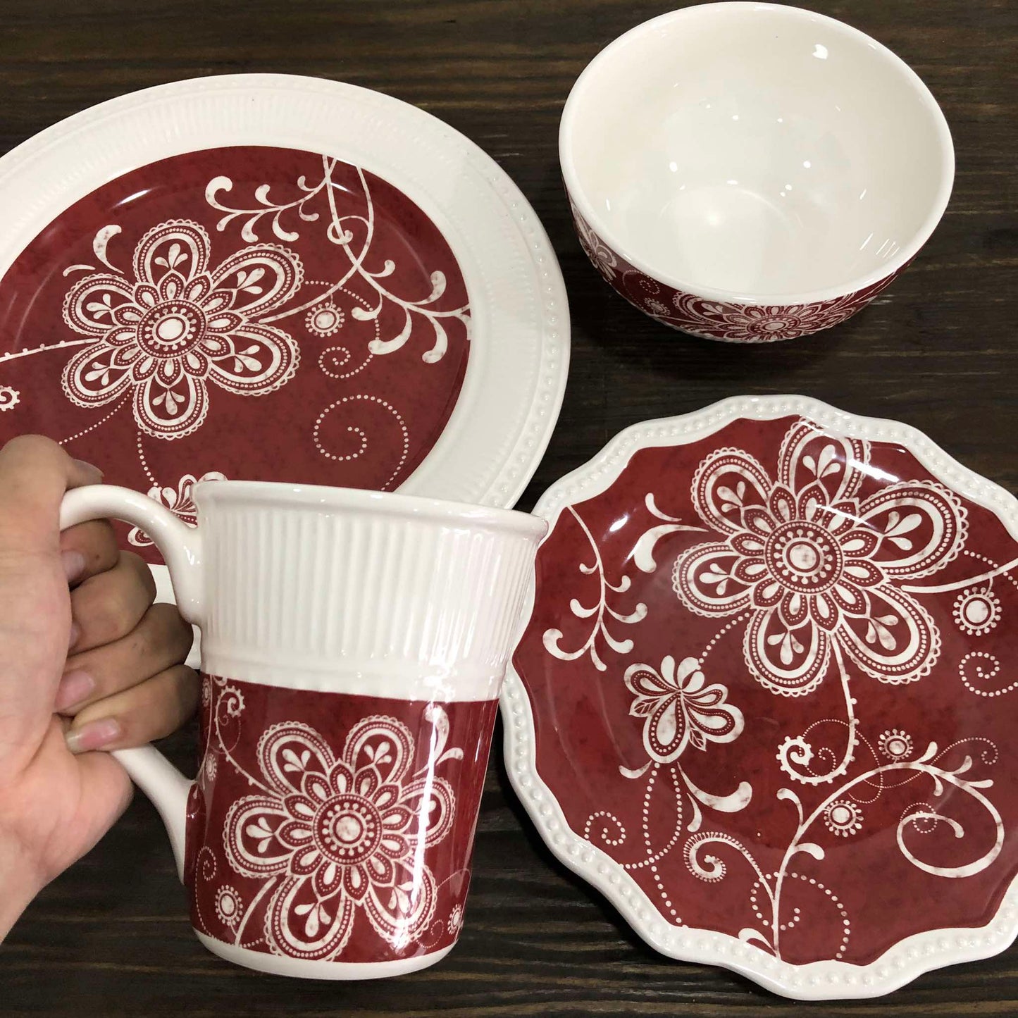 MURADITOHOME Rovaniemi  Ceramic Dinnerware Collection