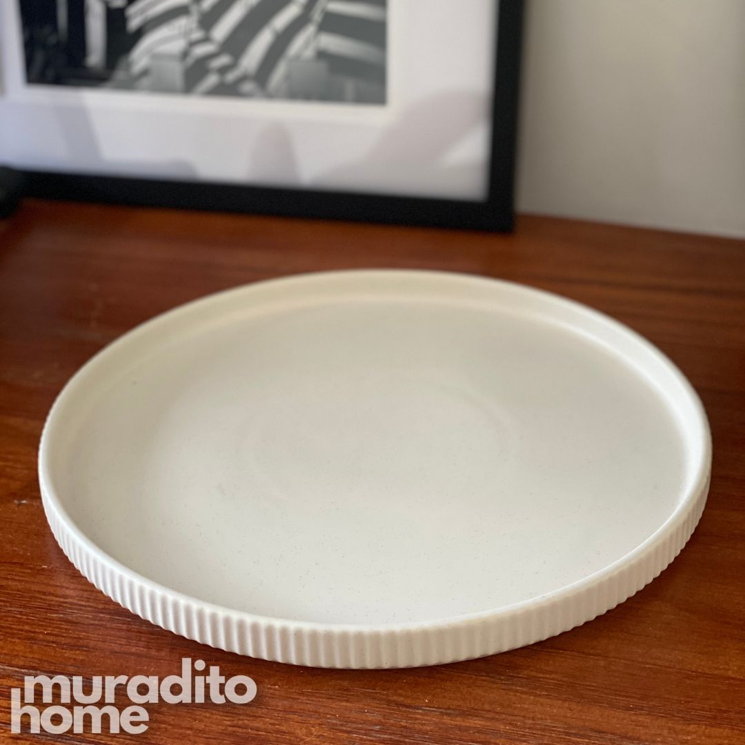 MURADITOHOME Enzu Ceramic  Serving Plate Collection