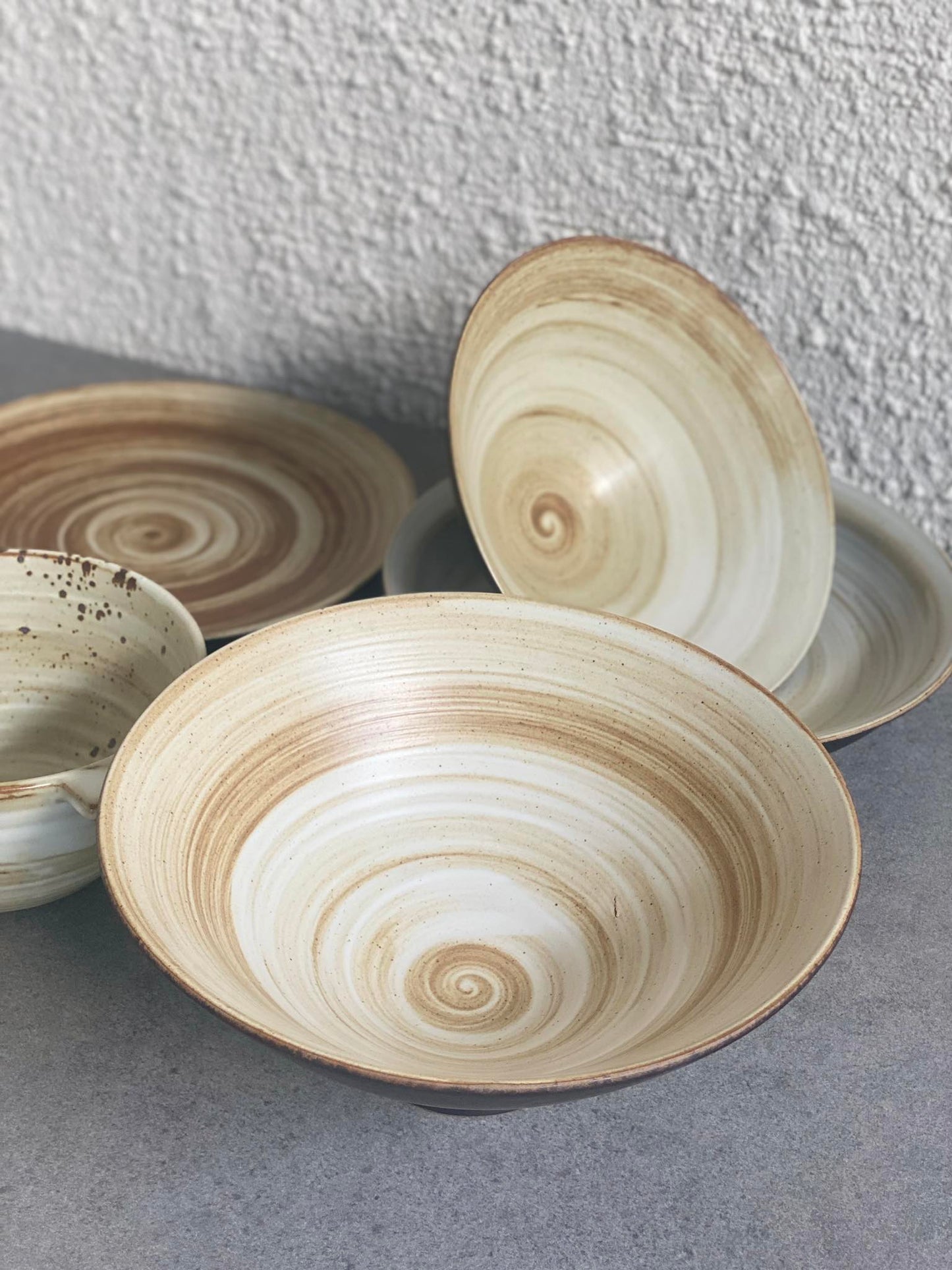Handmade Clay Stoneware Plate Collection Batch 2