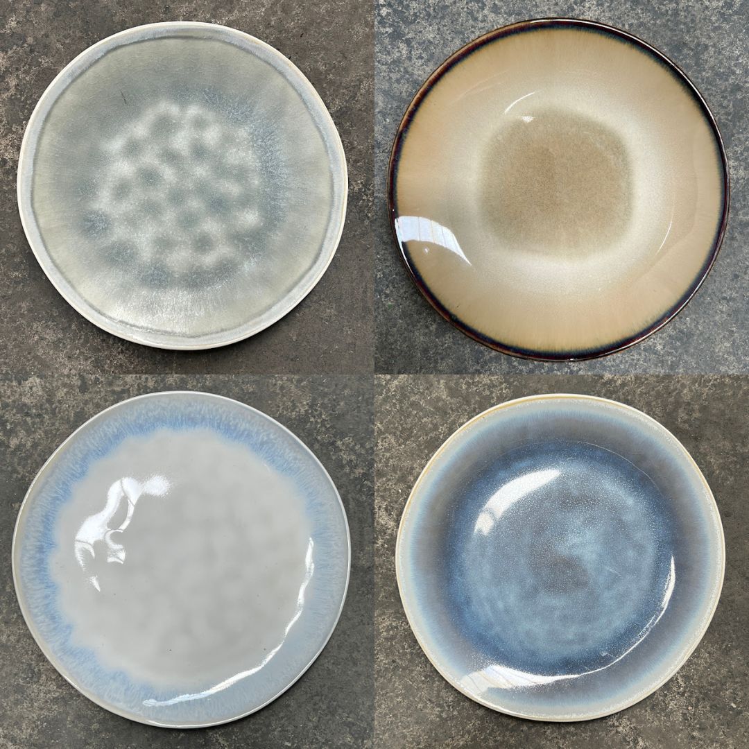 Stoneware Salad Plate Batch 1