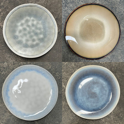 Stoneware Salad Plate Batch 1