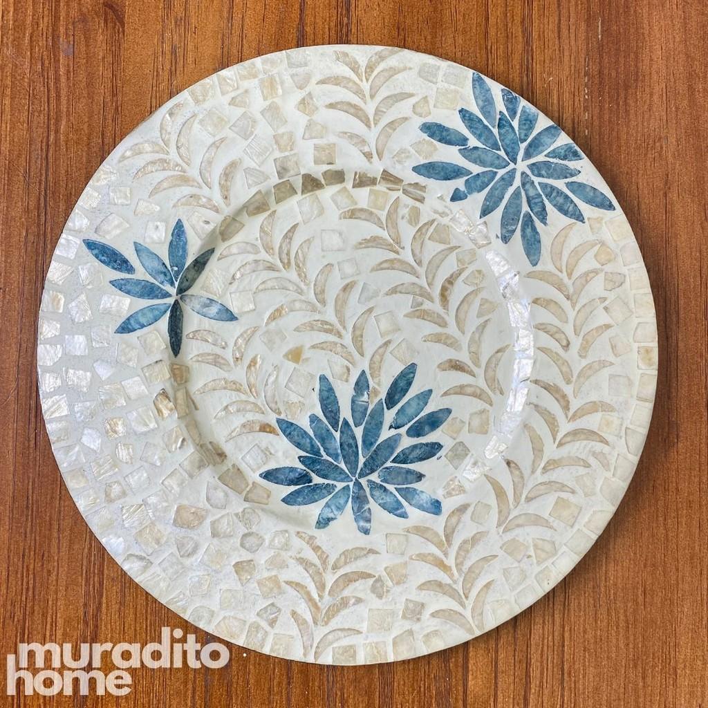 MURADITOHOME Isagani Mother of Pearl Placemat 13"