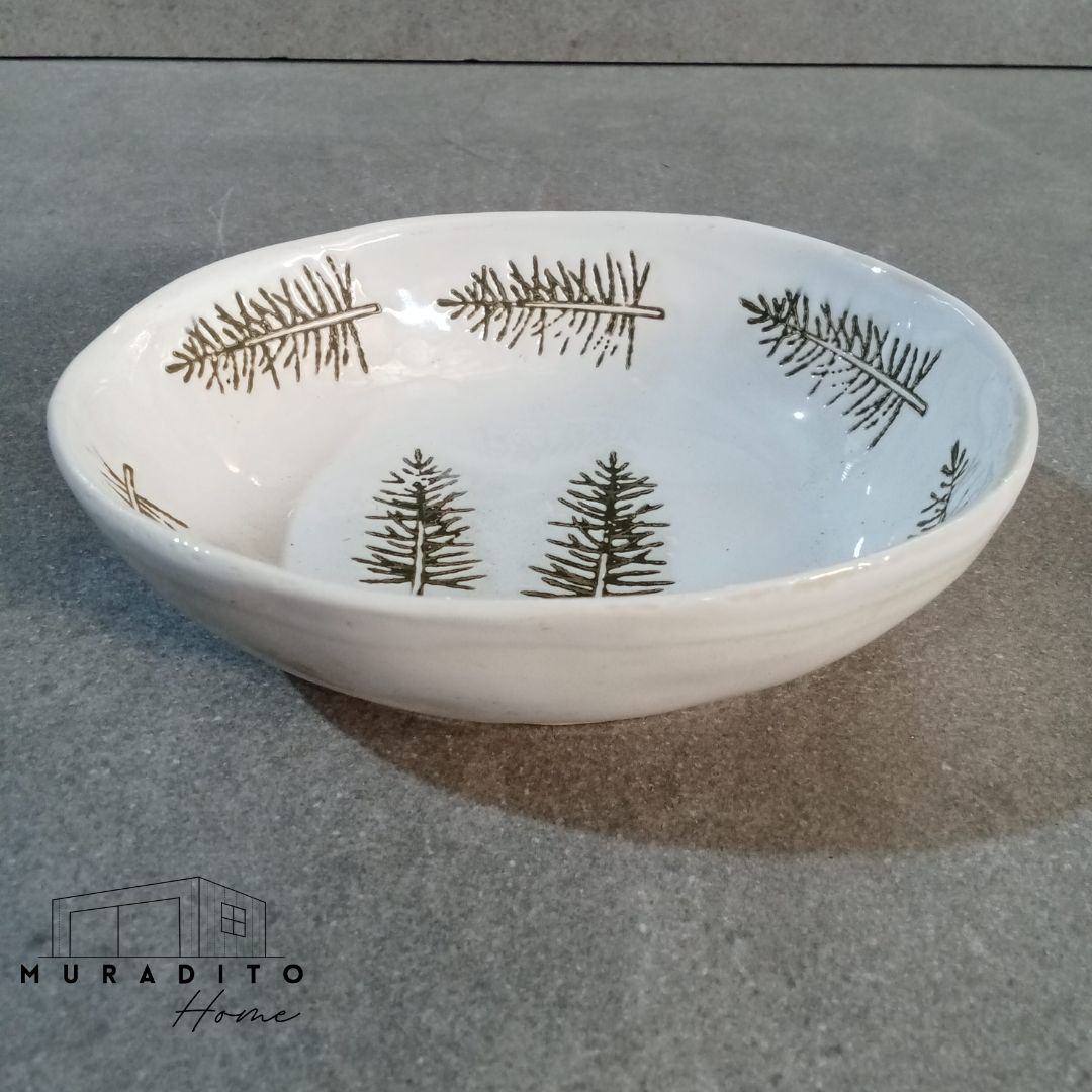 MURADITOHOME Green Embossed Christmas Collection