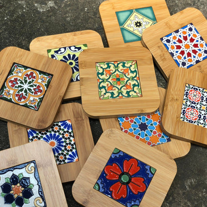 Moroccan Cheese Board Square 7 x 7 inch