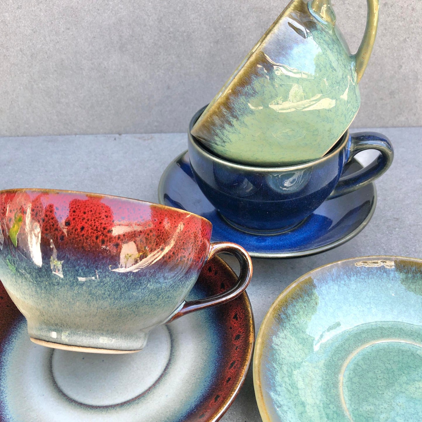 Lois Ceramic Teacup Set 350 ml
