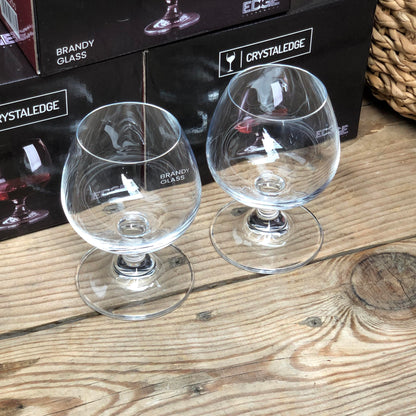 Brandy Crystal Stemware w/ Laser Cutting 250 ml
