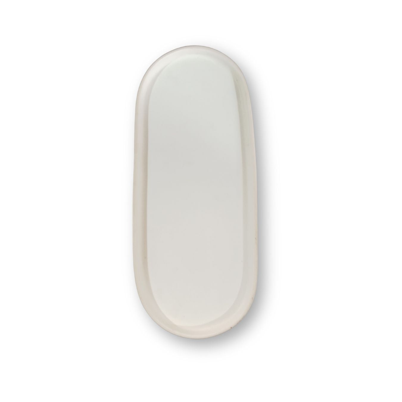 Ceramic 3 slots Dish Plate 12.75x4.5 inch and Dipping Sauce Tray 11x4.75 inch