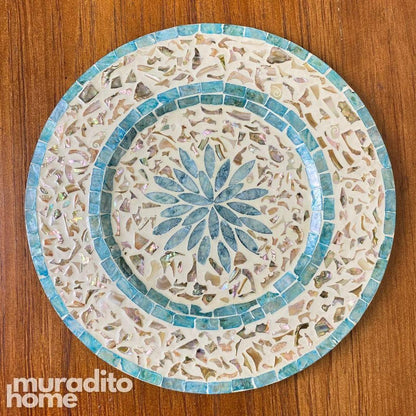 MURADITOHOME Perla Mother of Pearl Placemat 13"