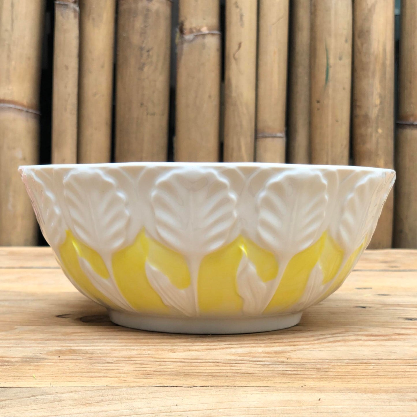 Maria Yellow Ceramic Dinnerware Collection