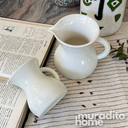 MURADITOHOME Aomaru Ceramic Milk Jar Collection