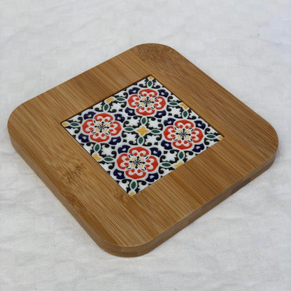 Moroccan Cheese Board Square 7 x 7 inch