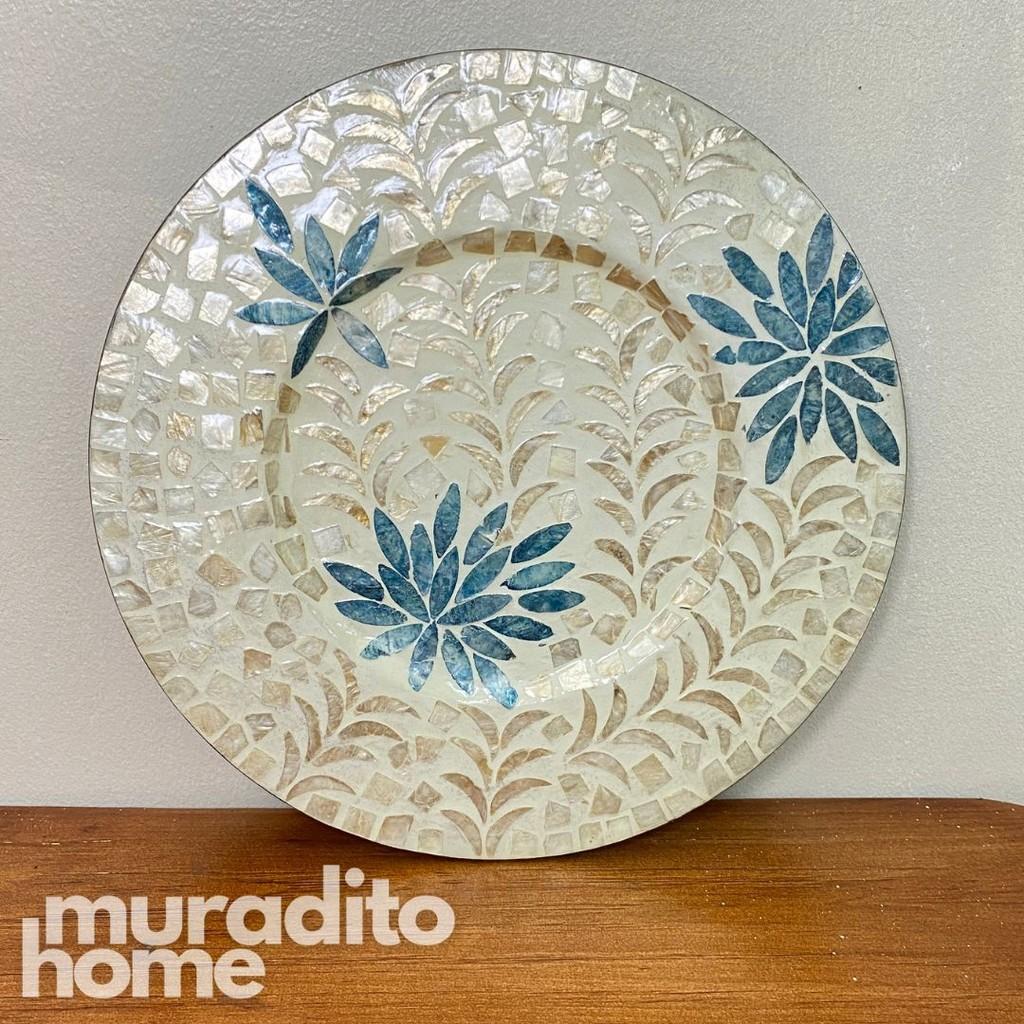 MURADITOHOME Isagani Mother of Pearl Placemat 13"