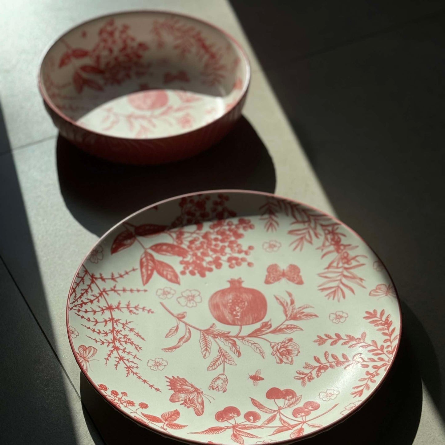 MURADITOHOME Plano Ceramic Plates