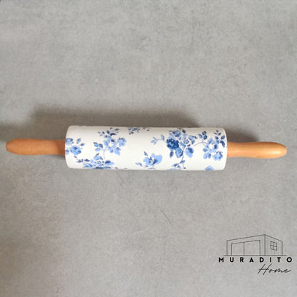 MURADITOHOME Holiday Christmas Rolling Pin 18.25 inch