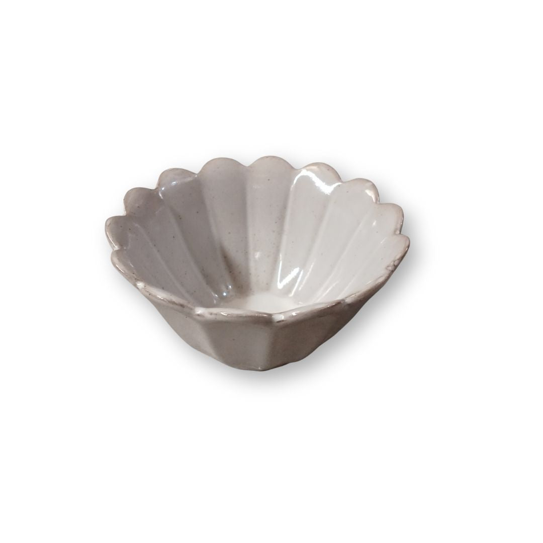 MURADITOHOME Marguerite Ceramic Bowl 3.25x1.5 inches