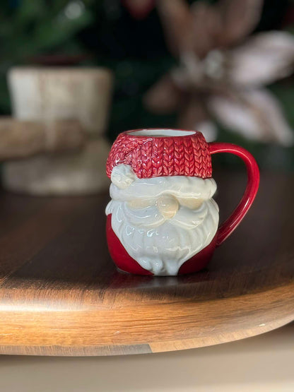 MURADITOHOME Santa Embossed Mug 350 ml