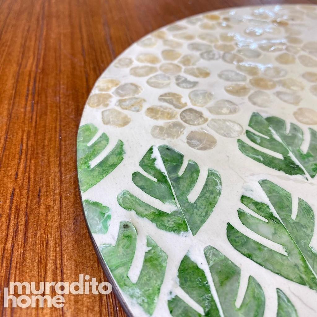 MURADITOHOME Leticia Mother of Pearl 13"