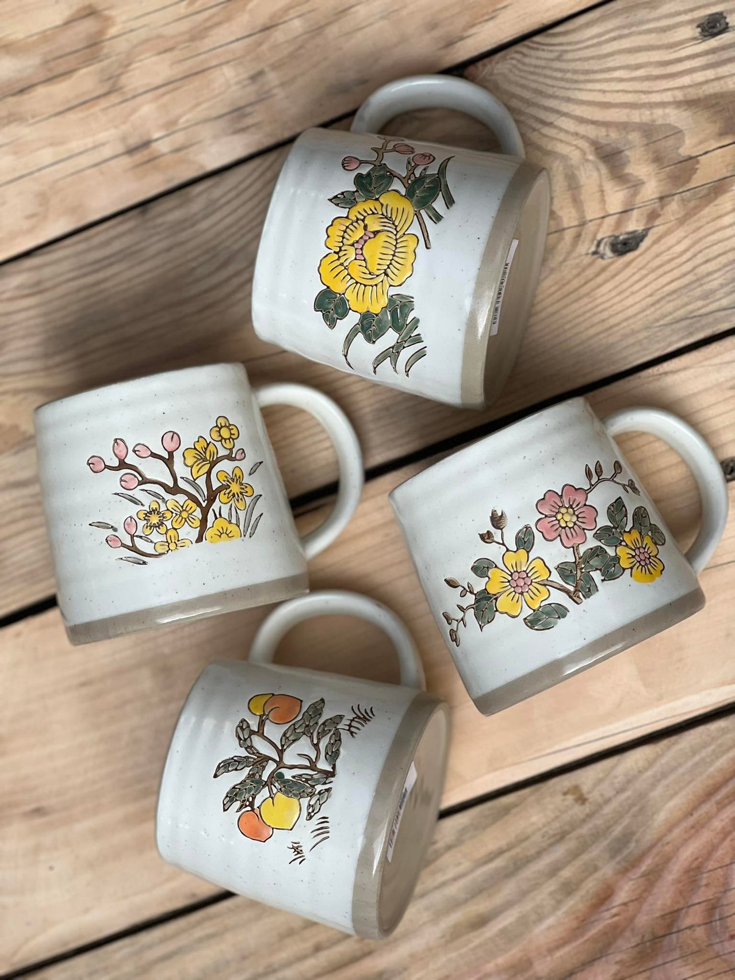 Floral Ceramic Mug Collection 460 ml