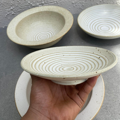Handmade Clay Stonware Plate Collection Batch 1