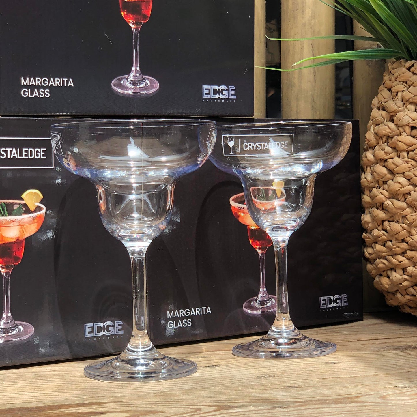 Margarita Crystal Stemware w/ Laser Cutting 290 ml