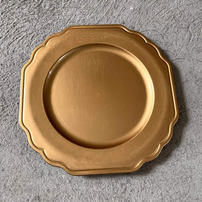 Charger Plate 13inch PVC Plastic Premium Quality Batch 2