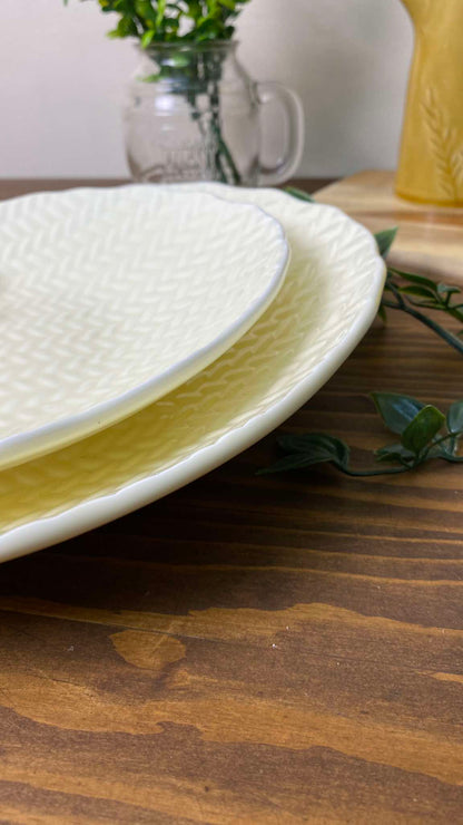 MURADITOHOME Julieta Serving Dish 11.5x2 inch and 9.5x2 inch