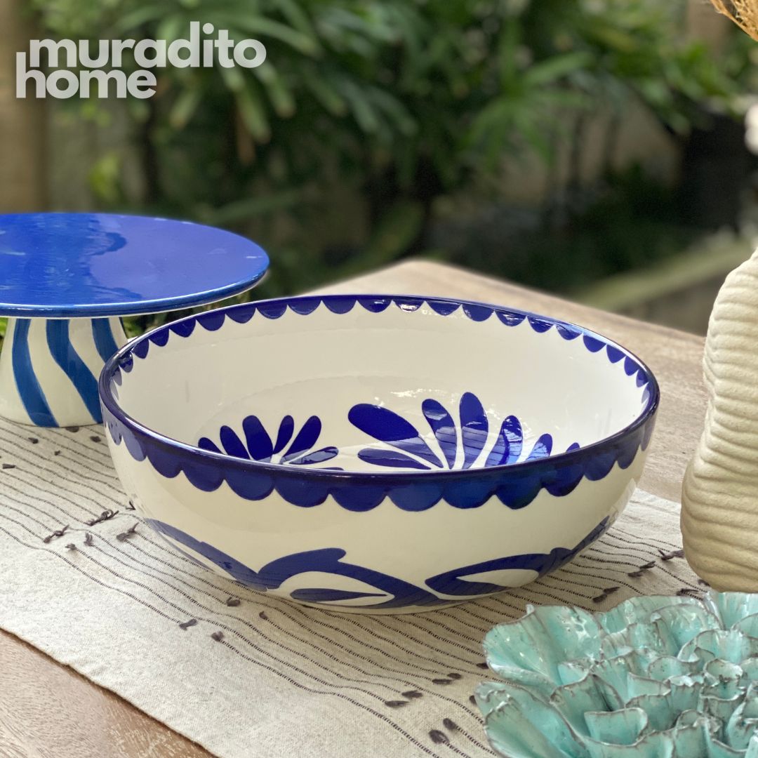 MURADITOHOME Pikazora Ceramic Serving Bowl and Cake Stand Collection
