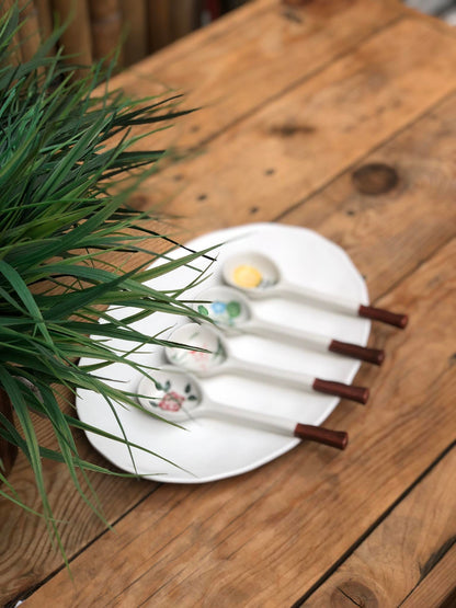 Ceramic Spoon 2x6 inch