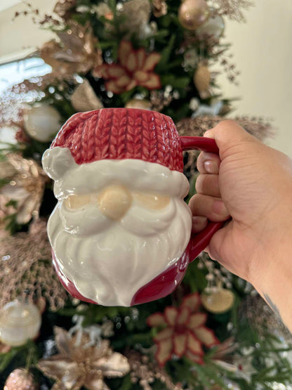 MURADITOHOME Santa Embossed Mug 350 ml