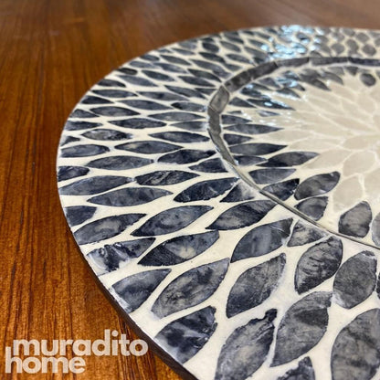 MURADITOHOME Lakambini Mother of Pearl Placemat 13"