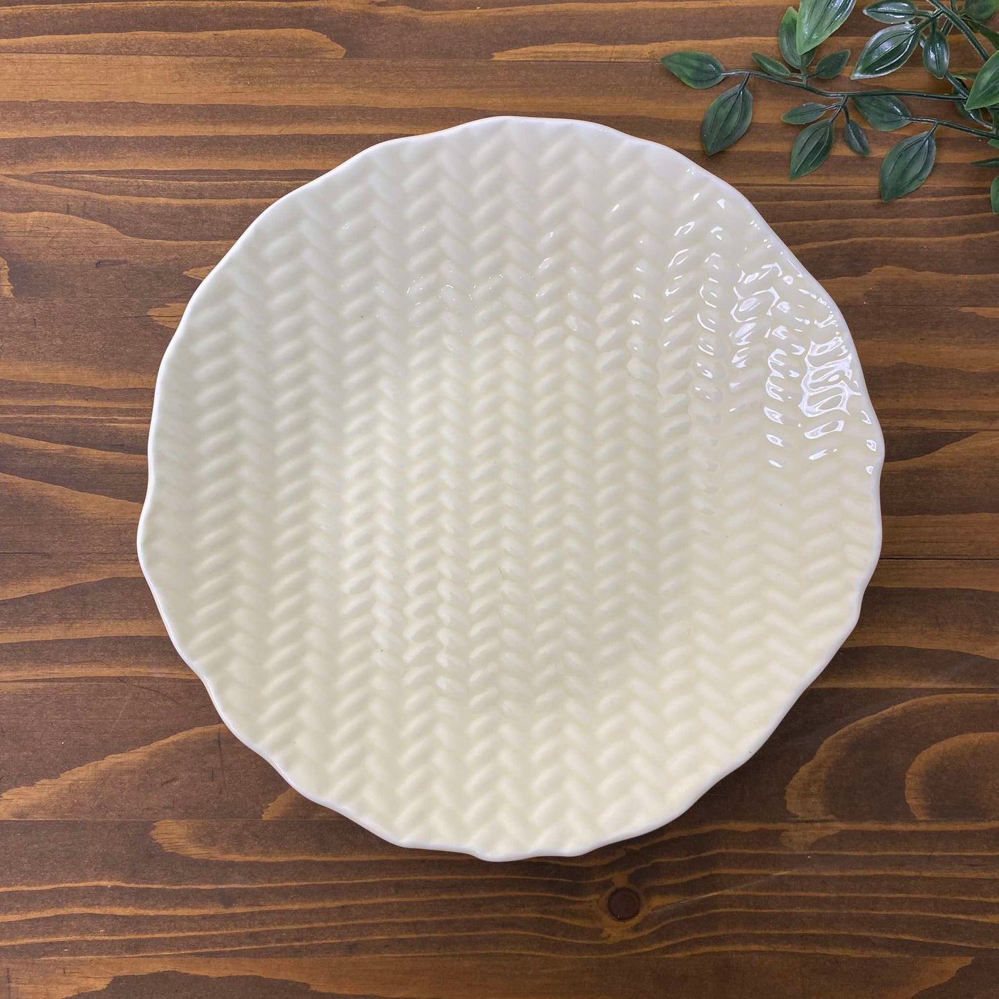 MURADITOHOME Julieta Serving Dish 11.5x2 inch and 9.5x2 inch