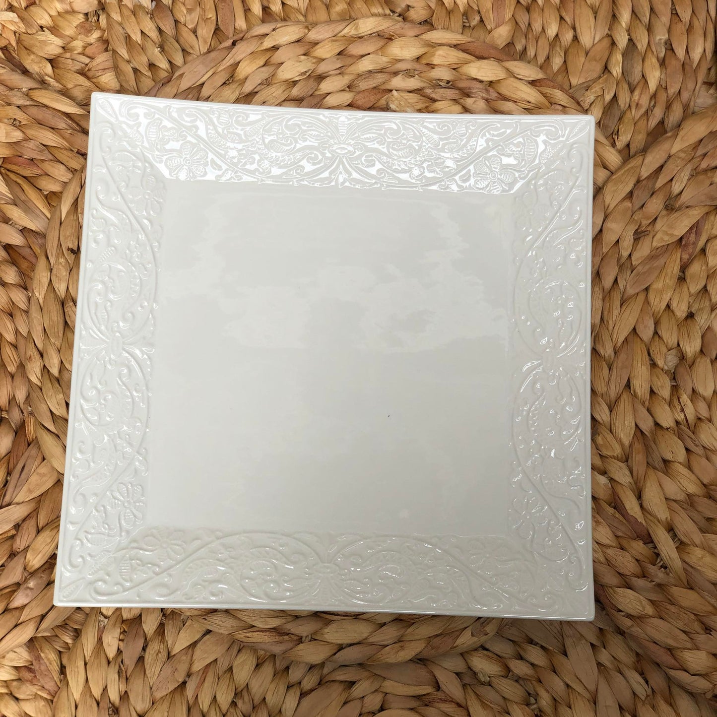 Olivier Square Plate Ceramic Collection