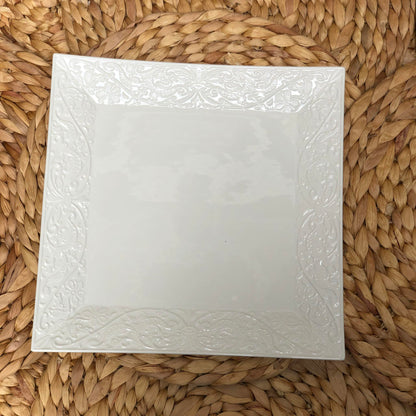 Olivier Square Plate Ceramic Collection